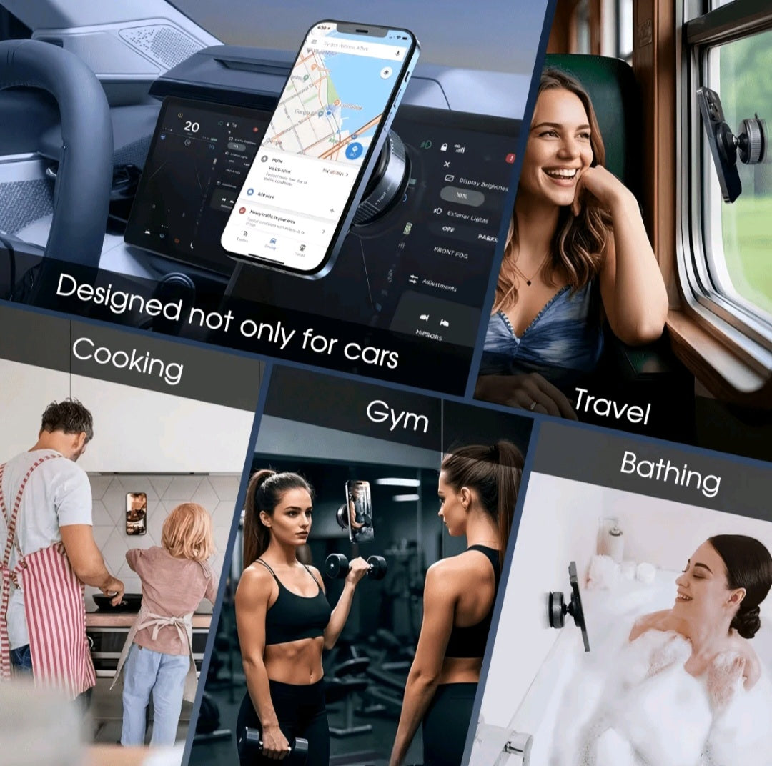 360° Magnetic Car Phone Holder
