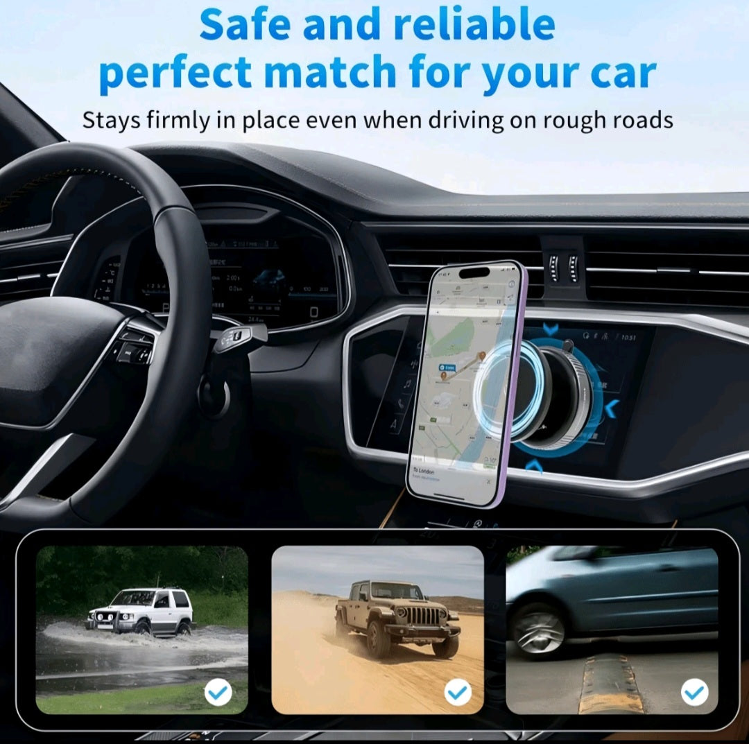 360° Magnetic Car Phone Holder