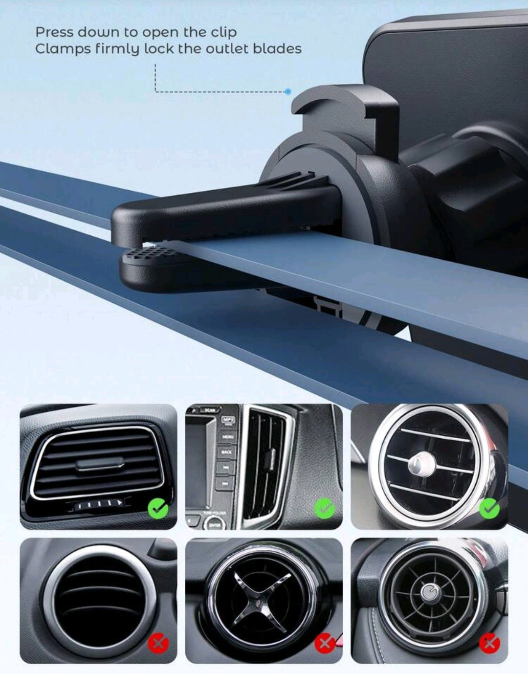 15W Magnetic Wireless Car Charger